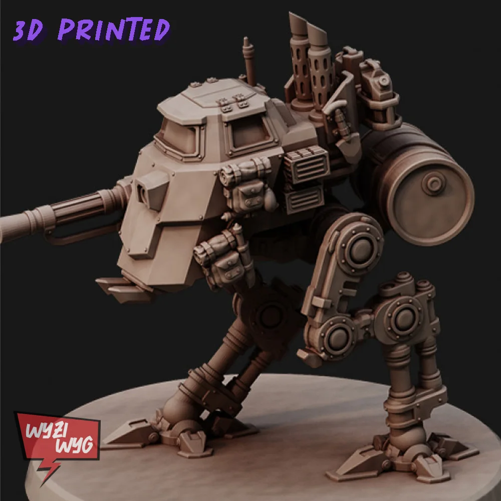 Walker Miniature, Crawler Figure, Desert robot, Desert Hawks Watcher,  3D Printed Resin Model, Proxy Tabletop  Wargame DnD TRPG