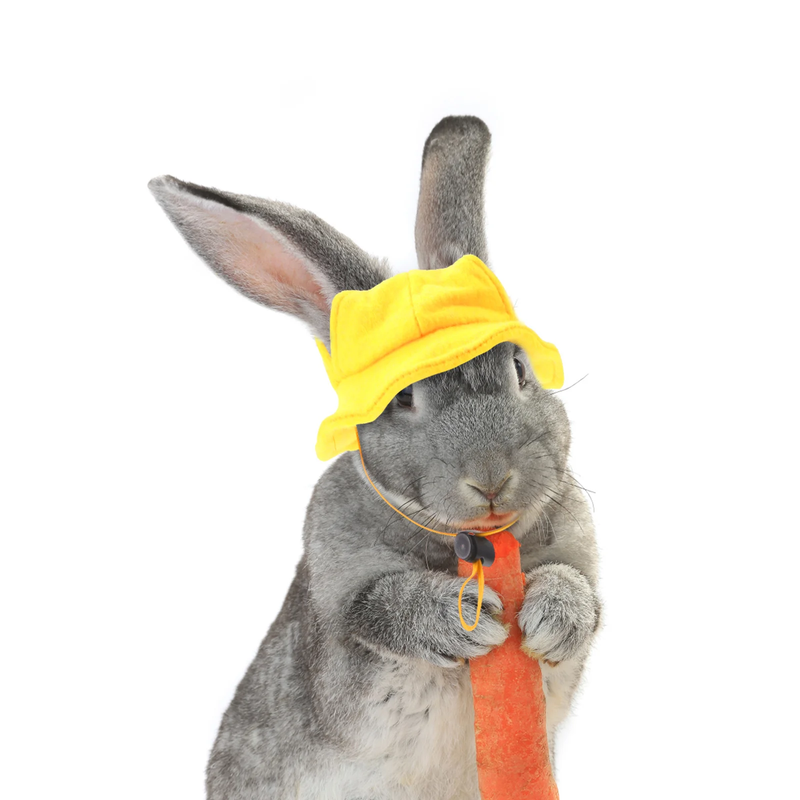 

1pcs Orange Hat Soft Felt Bunny Hat For Small Animals Hamster Rabbit Guinea Pig Costume Accessory Pet Decoration Decor