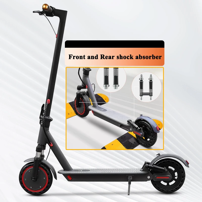 STLF DZ WJW سكوتر كهربائي متقدم بمحرك مزدوج للطرق الوعرة للبالغين 48 فولت 36 فولت مع بطارية 7.8Ah 10.4Ah بلوتوث تعليق كامل #6