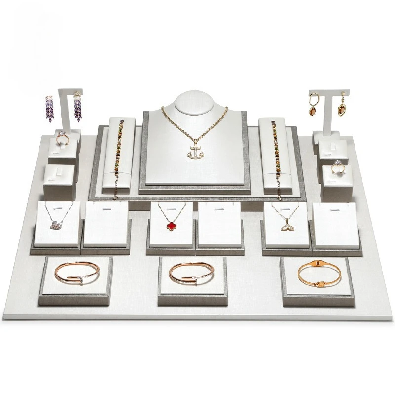

Rings Earrings Necklaces Bracelets Jade and Jadeite Display Racks Factory Direct Supply Jewelry Counter Jewelry Display Props