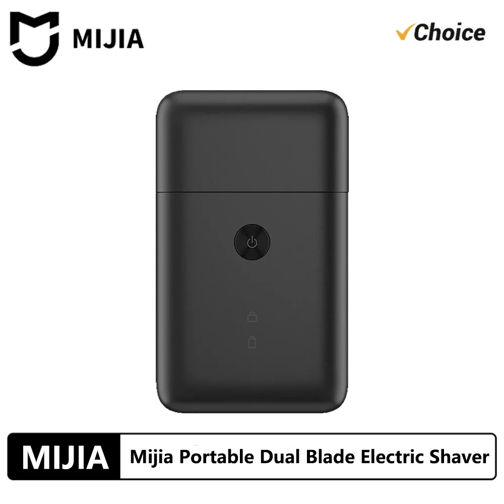 Xiaomi MIJIA Electric Shaver Reciprocating Dual Cutter Blade Waterproof Mini Portable Rechargeable Magnetic Knife Holder Razor