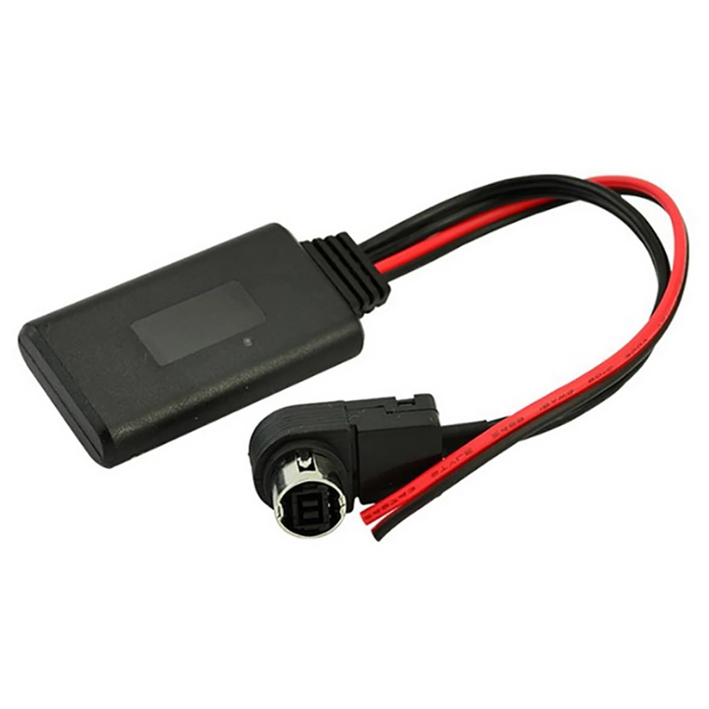Cable adaptador de Audio auxiliar Bluetooth (1 unidad) para Alpine KCA-121B AI-NET CDA-9857 CDA-9886 CDA-117 JVC KS-U58 PD100 U5