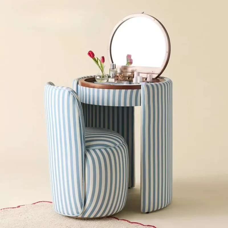 multi-functional designer style, creative and advanced sense, modern small apartment can be accommodated, makeup table