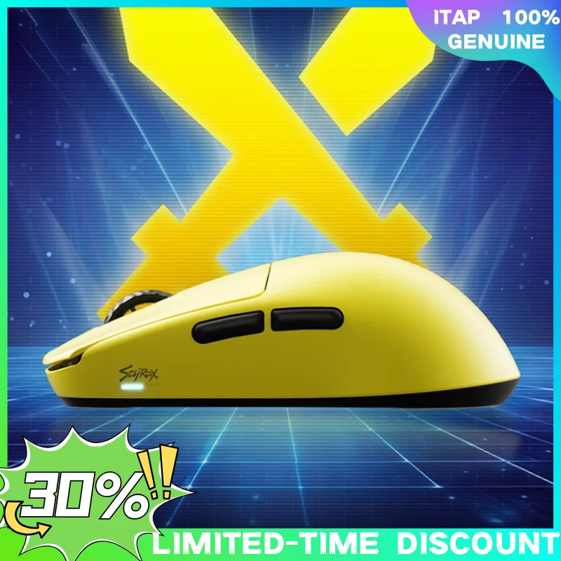 

Scyrox V8 Lightweight 36g Wireless Mouse 8K PAW3950 Comfortable Feel E-Sports Gaming Mouse Customized PC Gamer Accessories Gifts