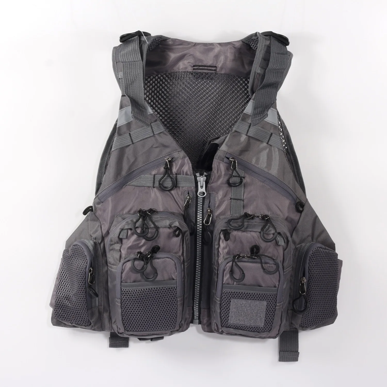 Fishing Vest, Fly Fishing Luya Vest, Fishing Suit Adventure Breathable Multi-functional Multi-pocket Vest