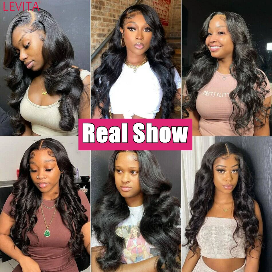 Human Hair Bundles With Closure 4x4 Remy Hair Closure Body Wave 8-30 Inch Natural Color 2/3 Bundles 10A Hair Extension Brazilian