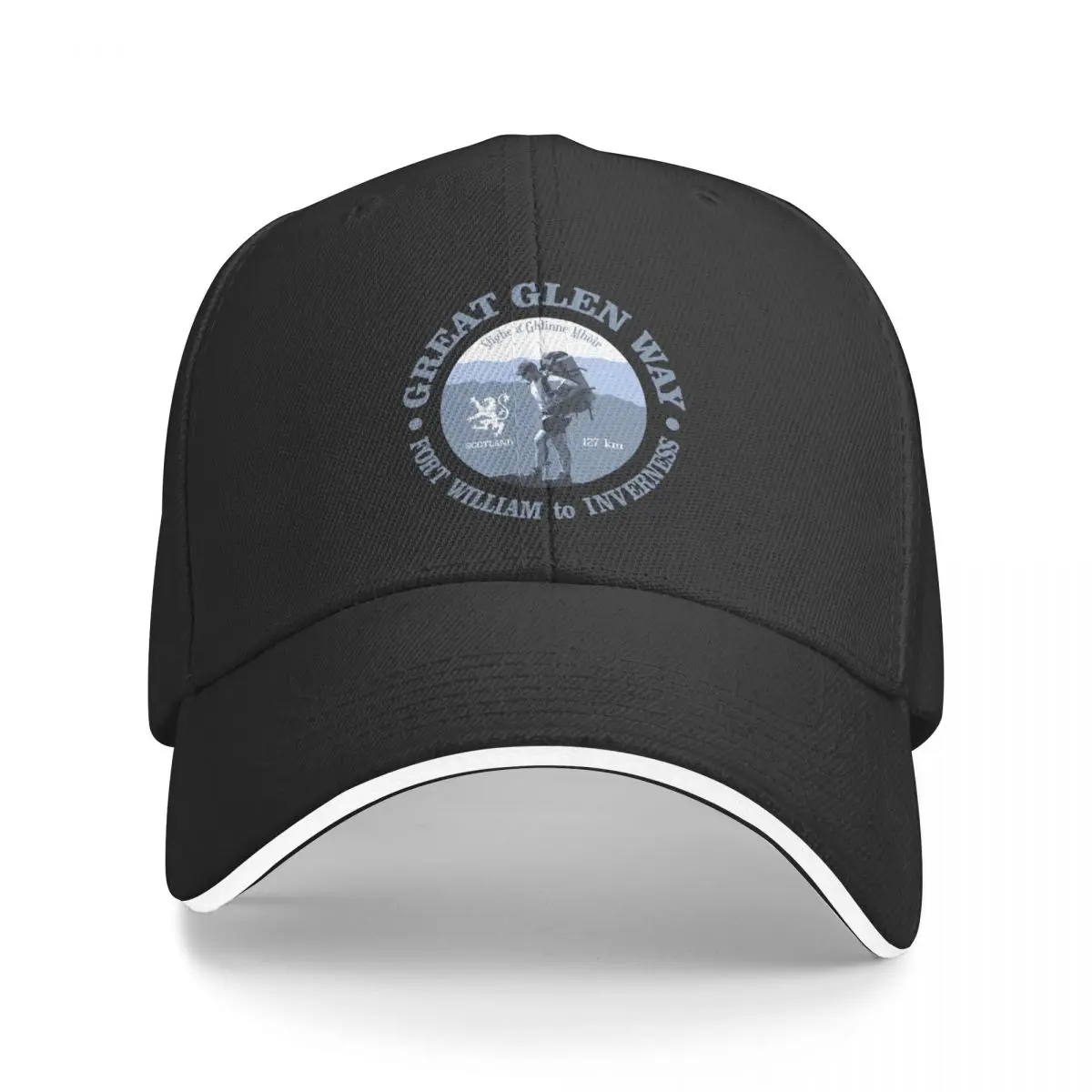 The Great Glen Way (BG) Baseball Cap Snapback Cap Hat Luxury Brand Women's Beach Outlet 2025 Men's