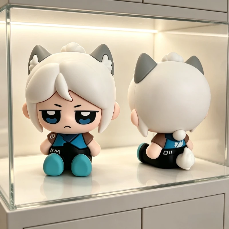 【IN STOCK】Valorant Hero Clove Sage Omen Jett Neon Reyna Cute Figure Toy Computer Case Decoration Collectible Statue Model Gift