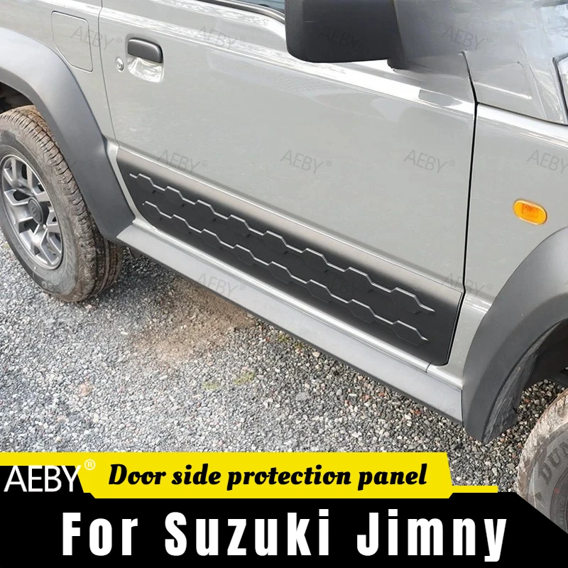 

For Suzuki Jimny 2019-2026 door sill anti-scratch plate,Door edge protection corner protection cover,Car exterior accessories