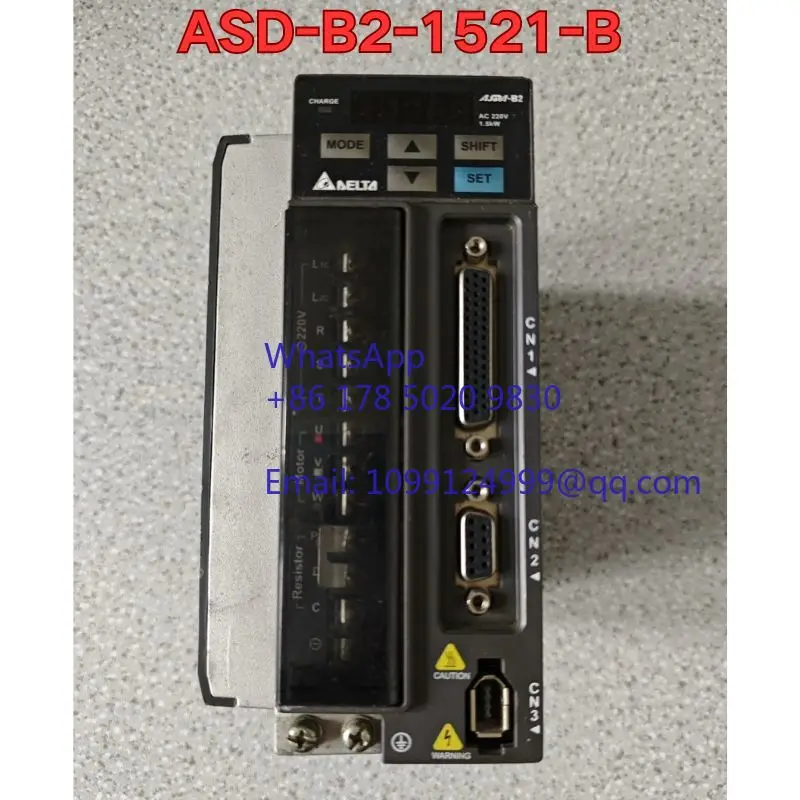 Б/у сервопривод ASD-B2-1521-B в хорошем рабочем состоянии