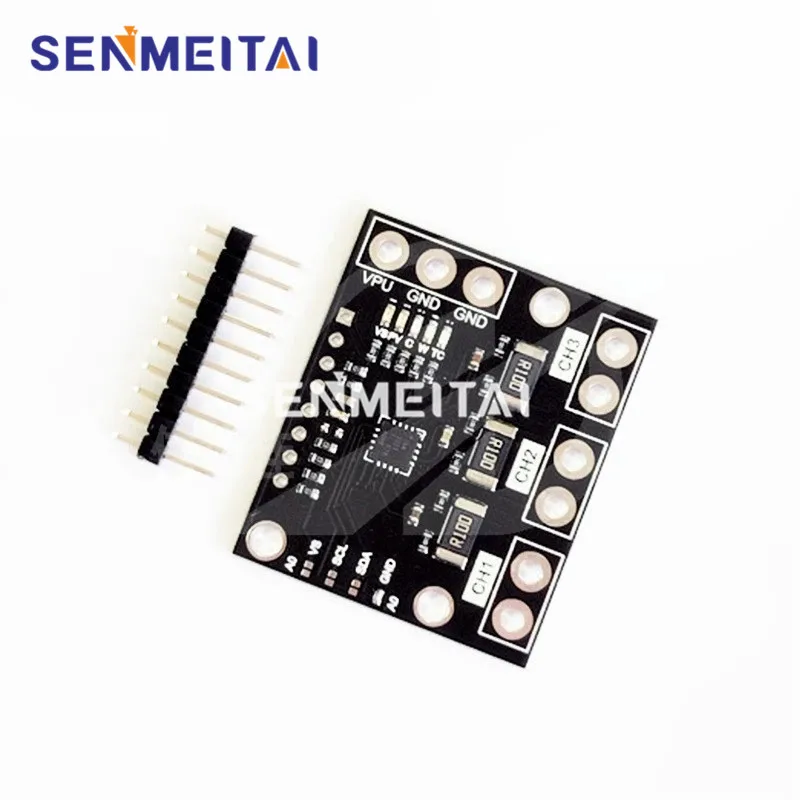 10Pcs  INA219  I2C SMBUS INA3221 Triple-Channel Shunt Current Power Supply Voltage Monitor Sensor Board Module Replace With Pins