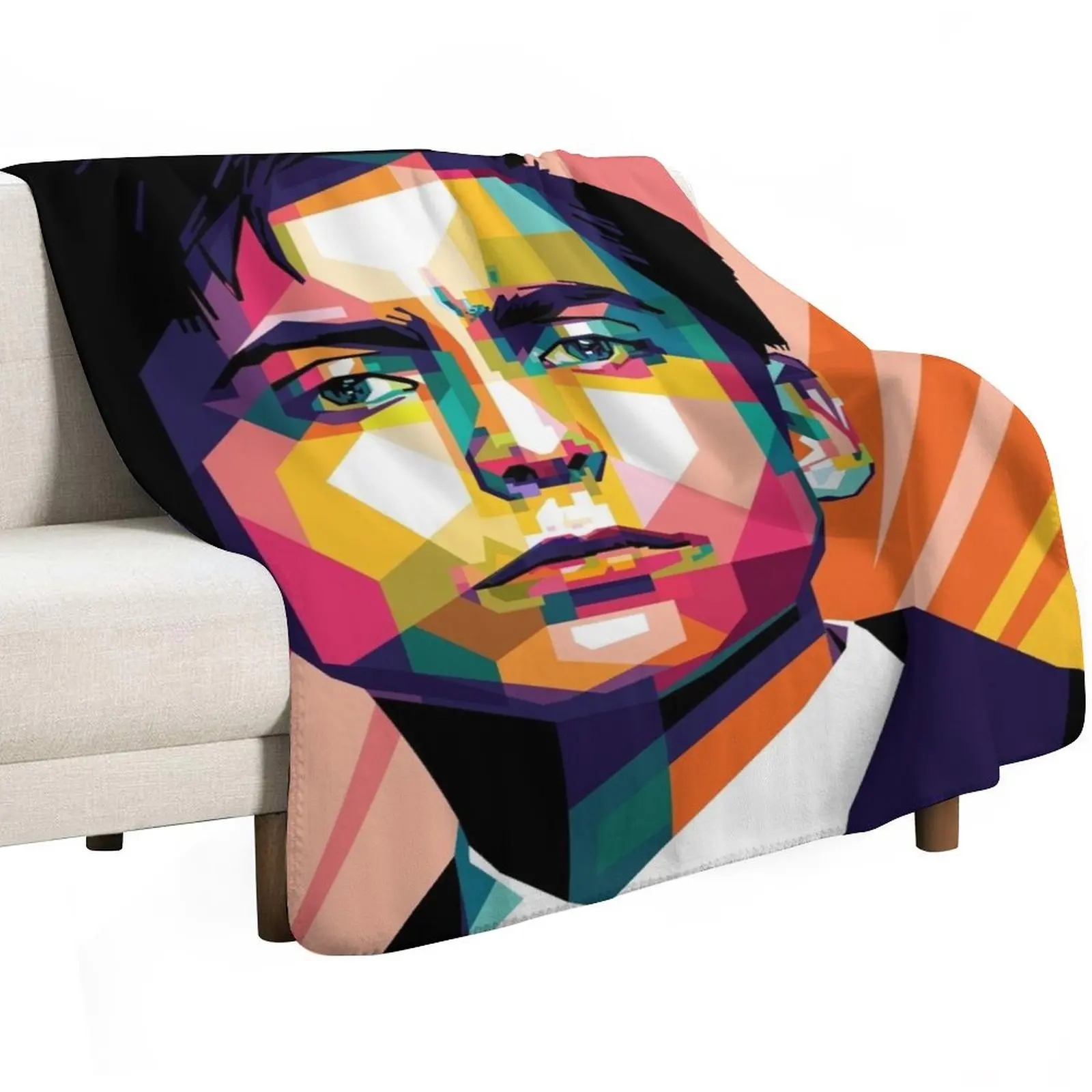 Number Five Throw Blanket warm for winter Nap halloween Decoratives anime Thins Blankets