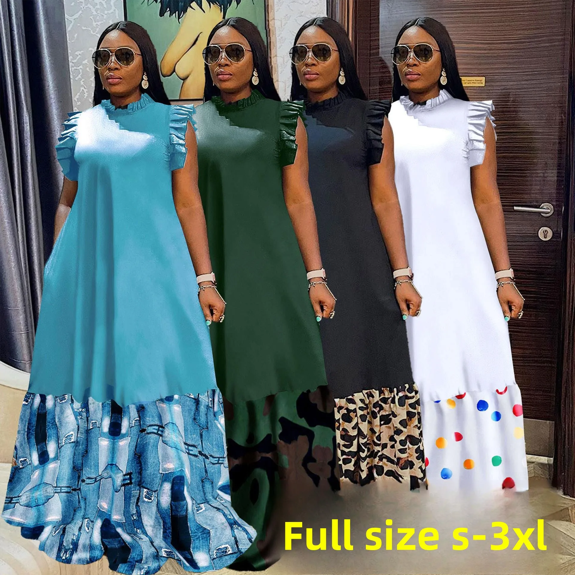 

plus Size Printed Dr Women's Faionable Winter Outfit Tee Piece Set Commute Sle Tee Quarter Sve Student orm