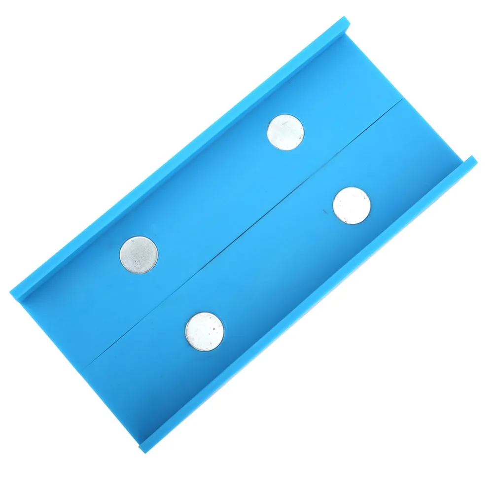 2pcs Soft TPU Magnetic Vise Jaw Pads Multiple Angle Grooves Multi Groove Design Vice Soft Jaws 1 Pair
