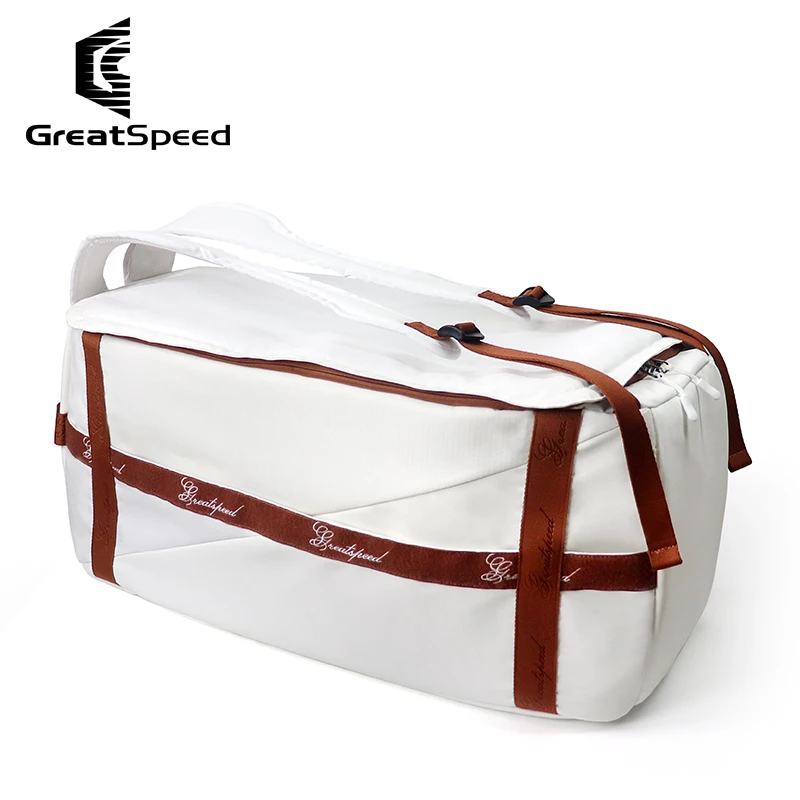 

Greatspeed Four Major Tennis And Badminton Bag Set - Unisex 6-Piece Multi-Functional Sports Gear with Independent Shoe Compartme