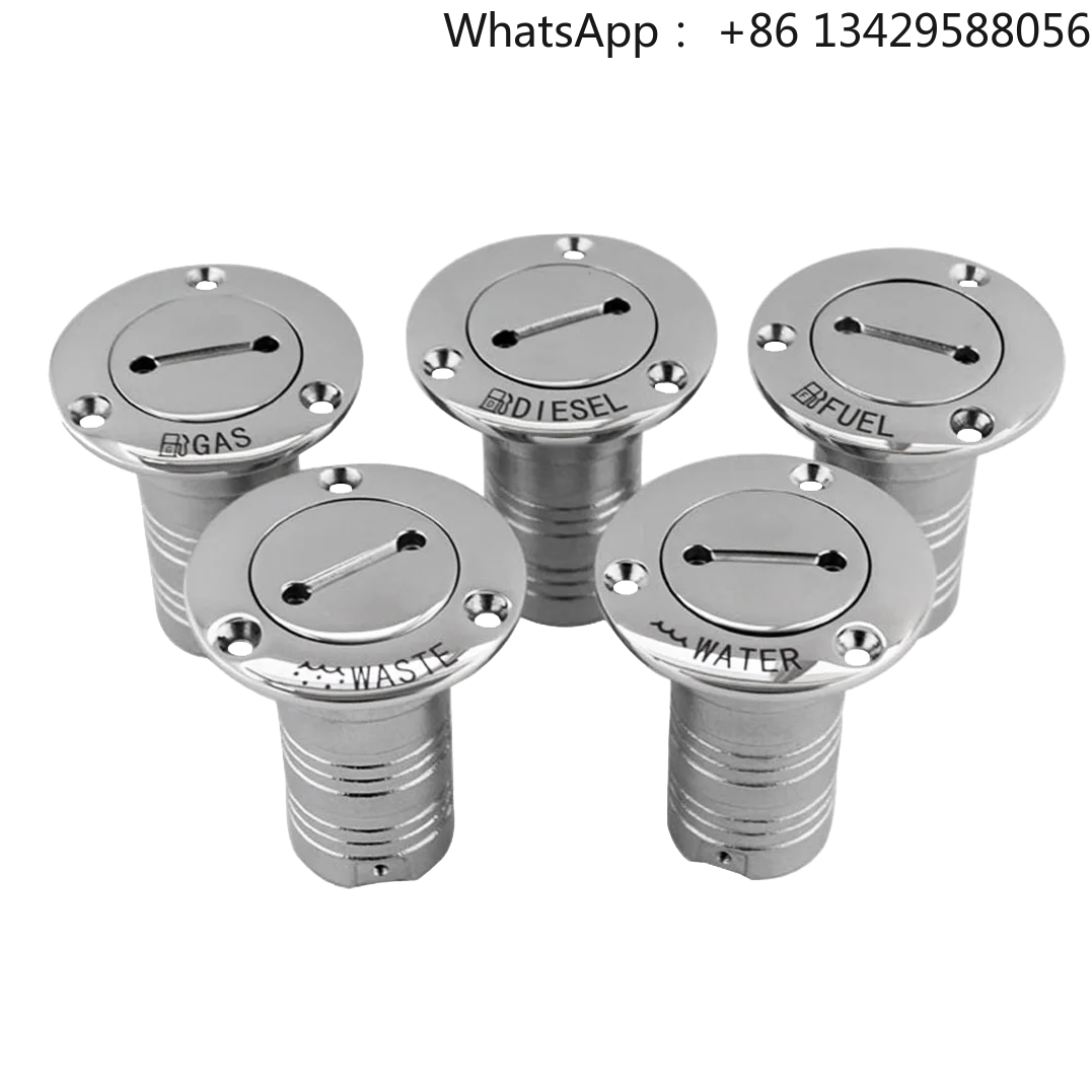 

Marine Hardware 316 Stainless Steel 38MM Boat Deck Water Gas Fuel Filler with Key