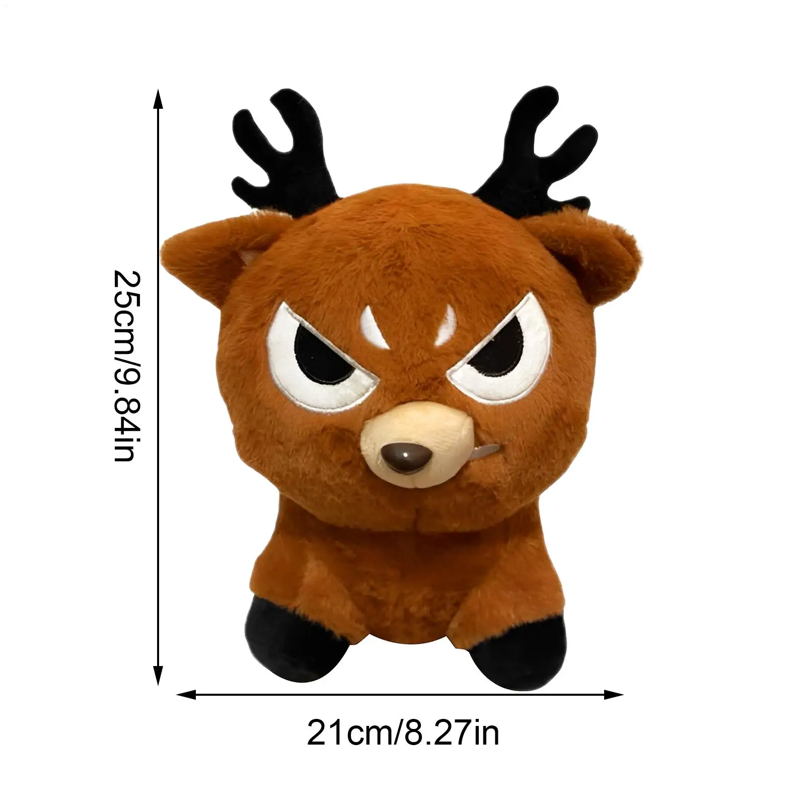 9.8 Inch Soft Plush Deer Doll Collectible Fawn Plush Stuffed Animal Pillow For Children Kids Christmas Birthday Gift