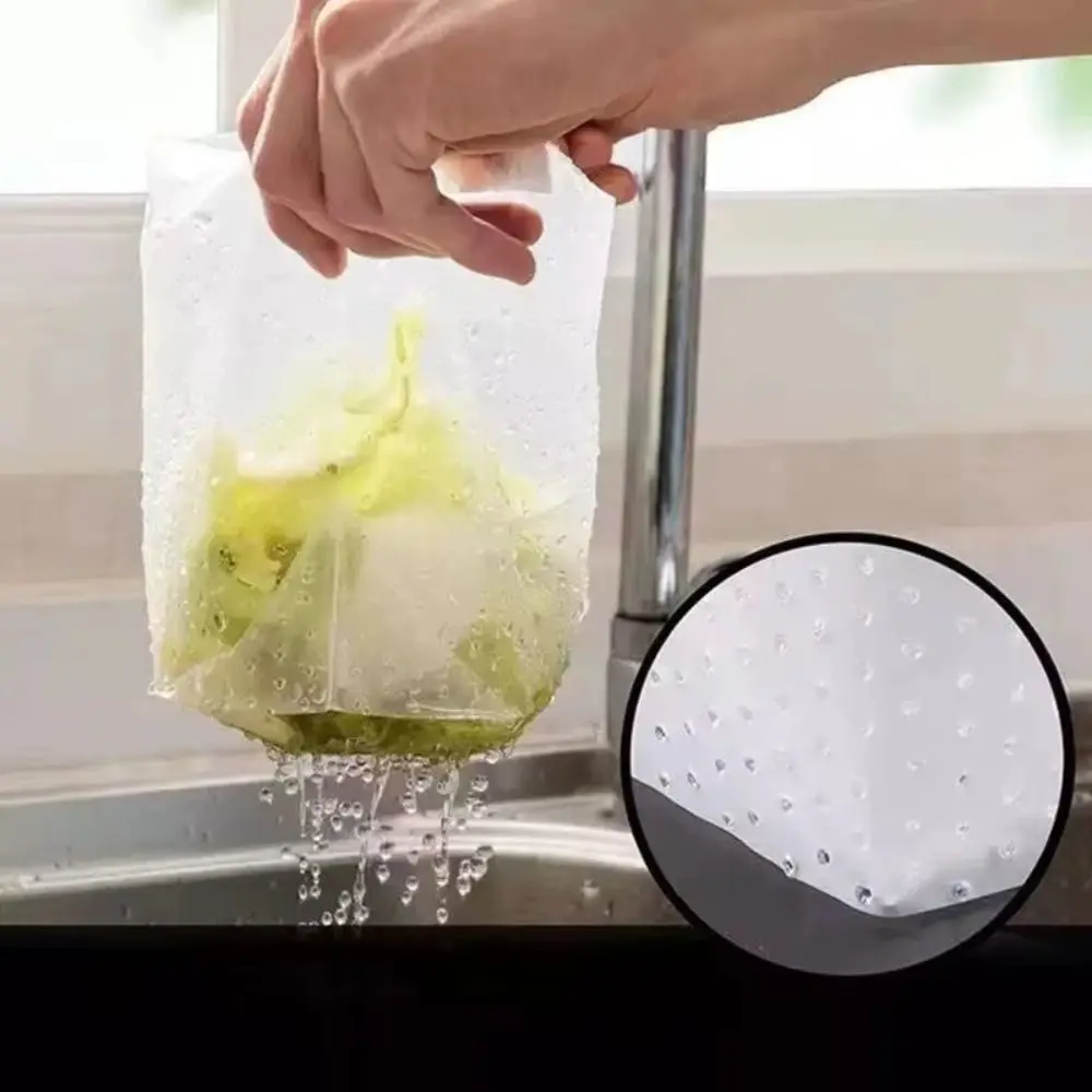 

120PCS Anti-Clogging Kitchen Sink Drainage Bags Foldable Stand-Up Design Sink Strainer Bag Plastic Odor-Control