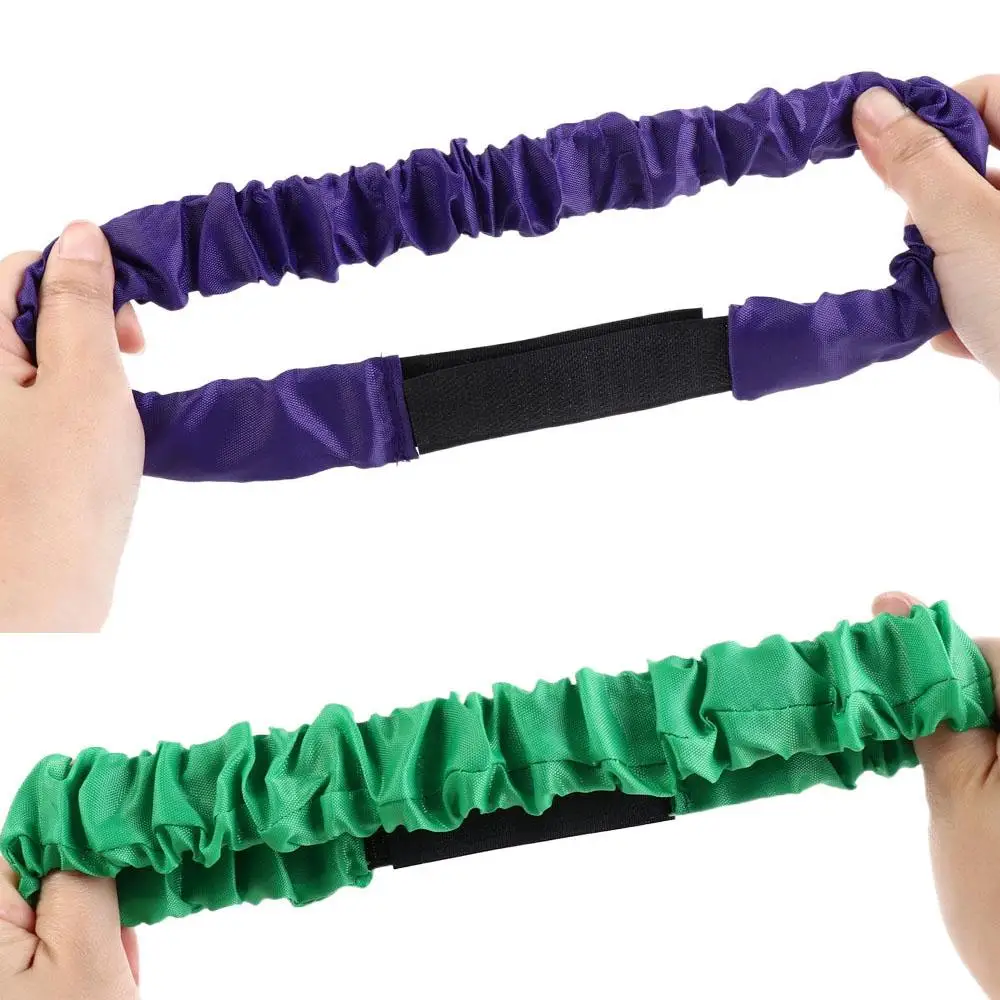 2 Person 3 Foot Group Game Elastic Puttee Multi Person Parent-child Game Sports Game Pros Solid Color Elastic Strap Outdoor