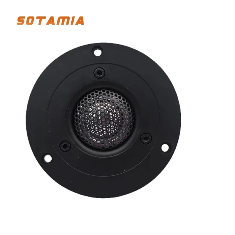 SOTAMIA 1Pcs 4 Inch Tweeter Sound Speaker 4 Ohm 50W Titanium Film Dome HIFI Tweeter 25 Core Audio Treble Speaker Home Theater