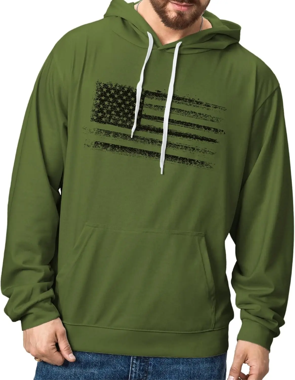 

Fashion American Style Hoodies For Men Oversize Hoody Simple Style Print Sweatshirt Autumn And Winter Casual Top Street Clothing