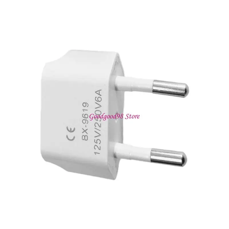 

Travel Plug Adapter Europe to US Travel Charging Adapter Power Converter Outlet Charging Adapter for Mobile Phone W8EC