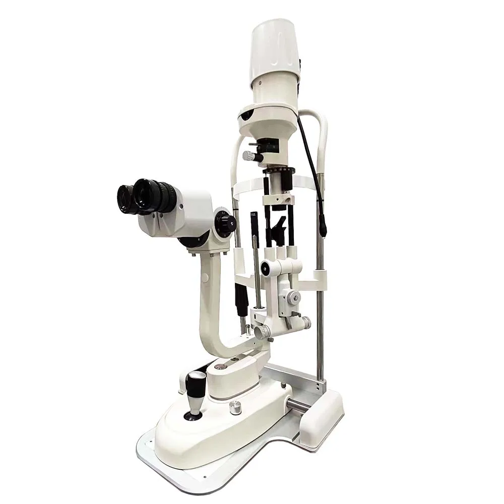 Hot Sale Ophthalmic Instruments 10x 16x 25X 3-step Magnification Portable Slit Lamp Eye Exam