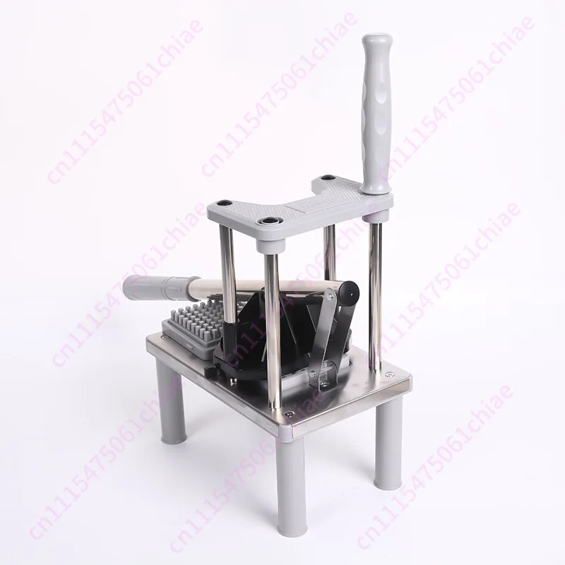 Vertical French Fries Cutting Potato and Cucumber Cutter Hand Press Potato Cutter Commercial Vegetable Cutter