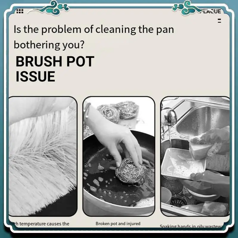 

Деревянный скребок для кастрюль премиум-класса, кухонная щетка для чистки древесной шерсти, щетка для масляного кастрюли, щетка для плиты, щетка для посуды, кухонные инструменты, многоцелевой