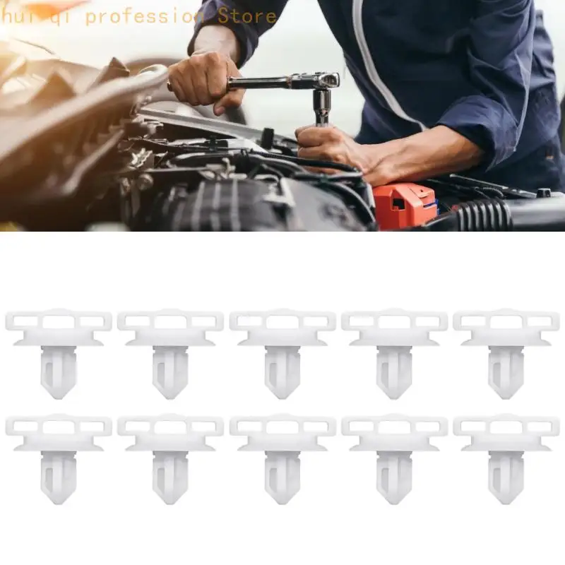 10-teiliges 67869-47010 Türverkleidungs-Clip-Set, Kunststoff-Druckhalterungen für den Austausch von – Detail 2
