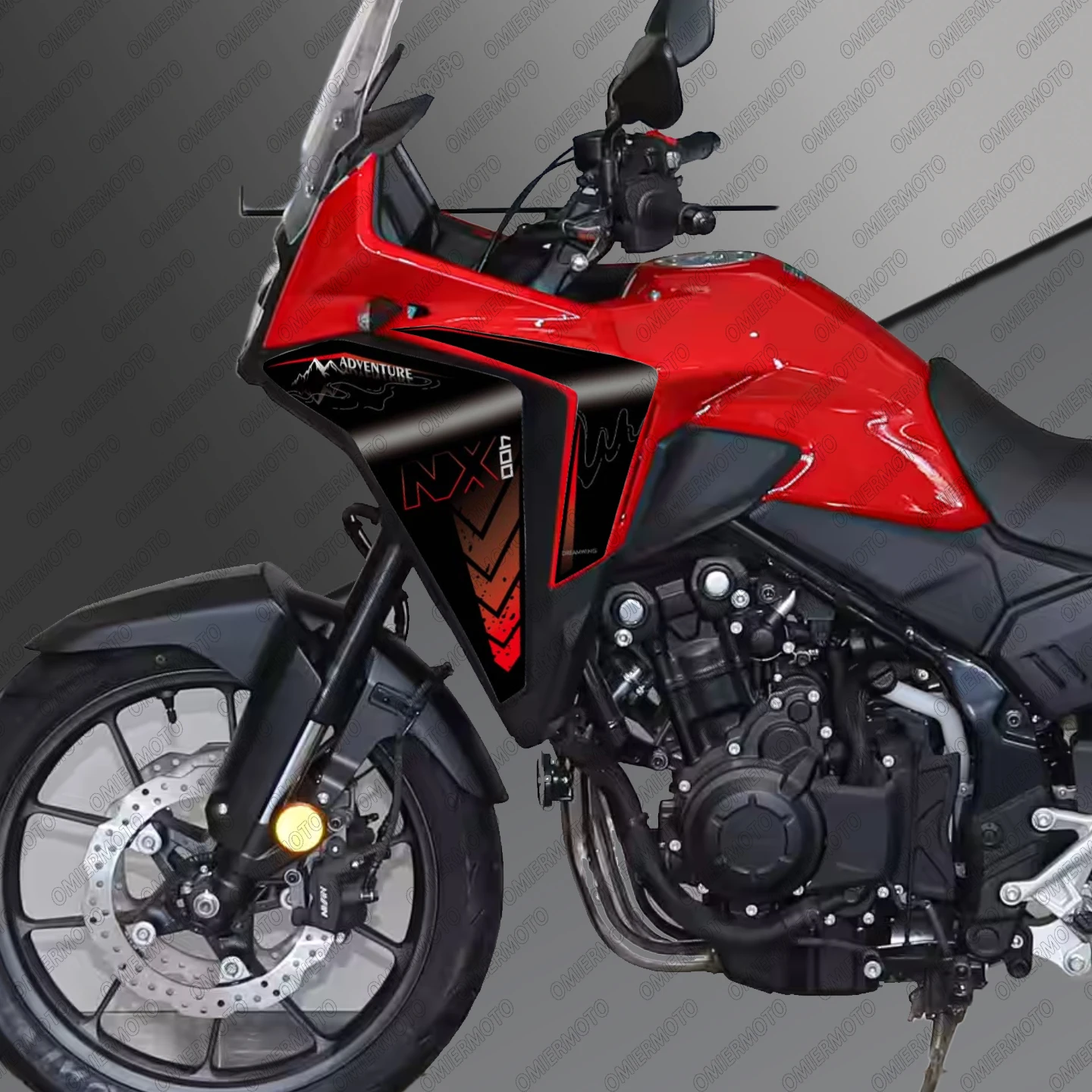 

For HONDA NX400 NX 400 Motorcycle Accessories Fairing Protector Sticker Decals