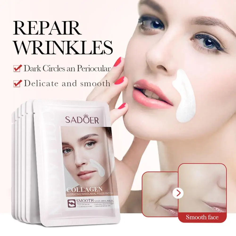 Firming Fine Lines Hydrocrystaline Patch Anti-Aging Sagging Facial Skin Deep Nourishing Facial Mask Korean Facial Care Product
