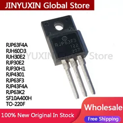 5pcs RJP63F4A RJH60D3 RJH30E2 RJP30E2 RJP30H1 RJP4301 RJP63F3 RJP43F4A RJP63K2 SF10A400H TO-220F IC Chip In stock Wholesale