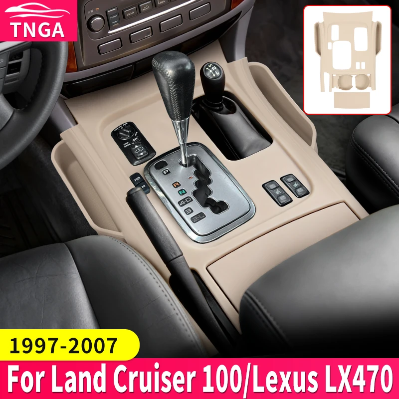 

Силиконовый чехол для центральной консоли Toyota Land Cruiser 100 Series 1997-2007 и Lexus LX470, противоскользящий, пылезащитный, аксессуары для защиты