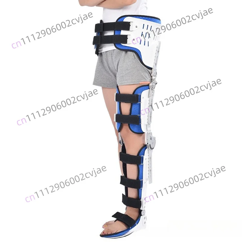 Rehabilitation Equipment Knee Hip Ankle Foot Fixation Bracket Support Walking Boot Bracket Hip Knee Ankle Foot [Bilateral]