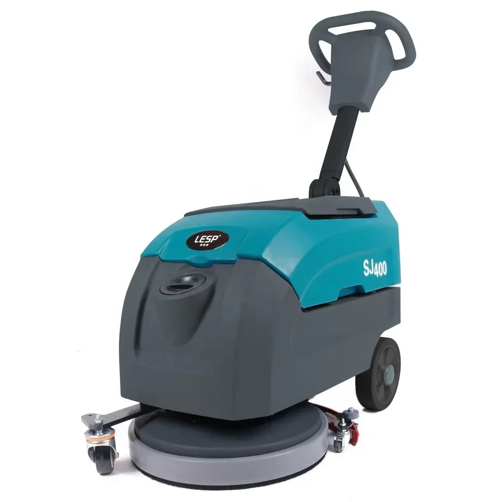 2025/2023 Floor Scrubber SJ400 Mini Floor Sweeper with 35L Dirty Water Tank