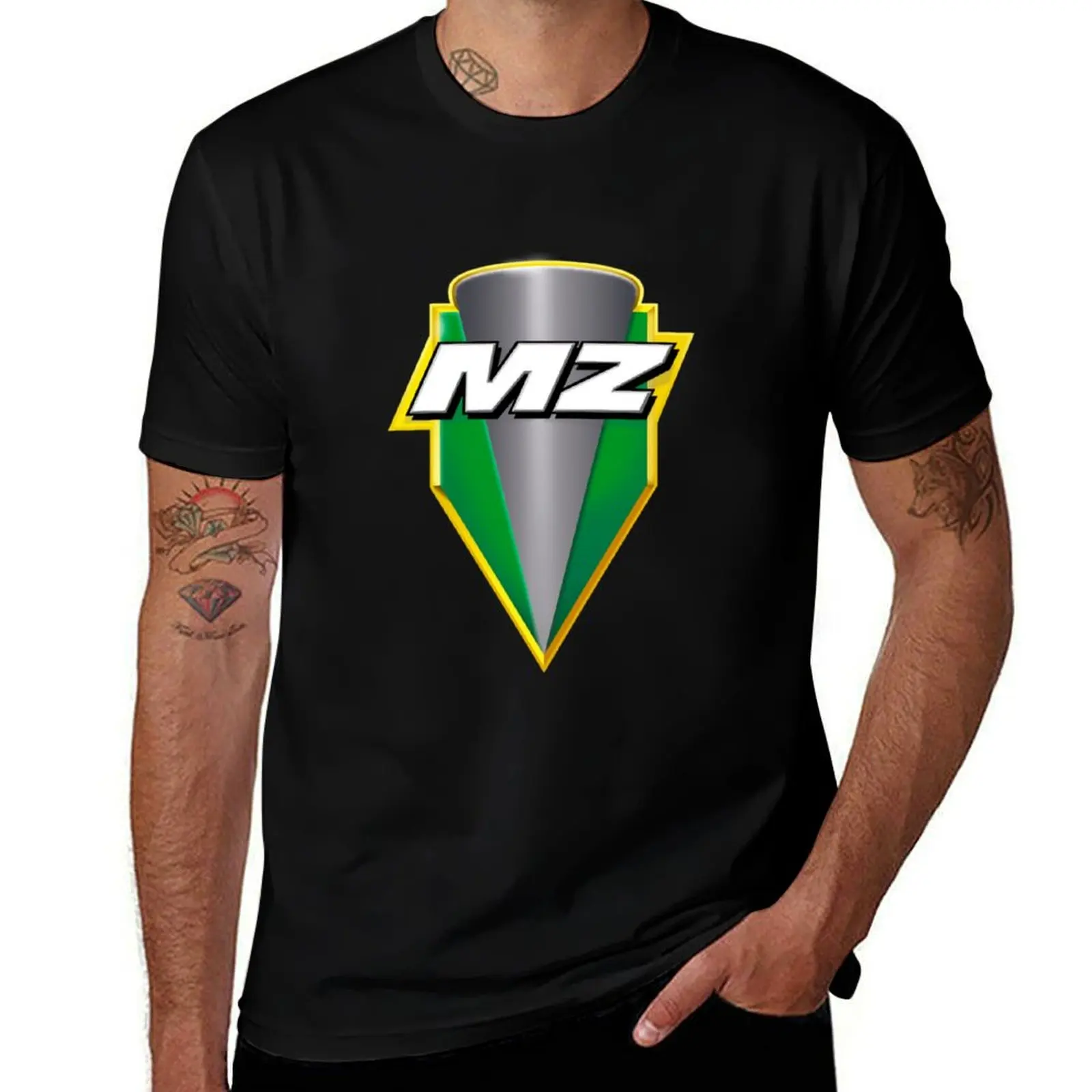 MZ Logo T-Shirt Anti-Pilling Casual T-Shirt