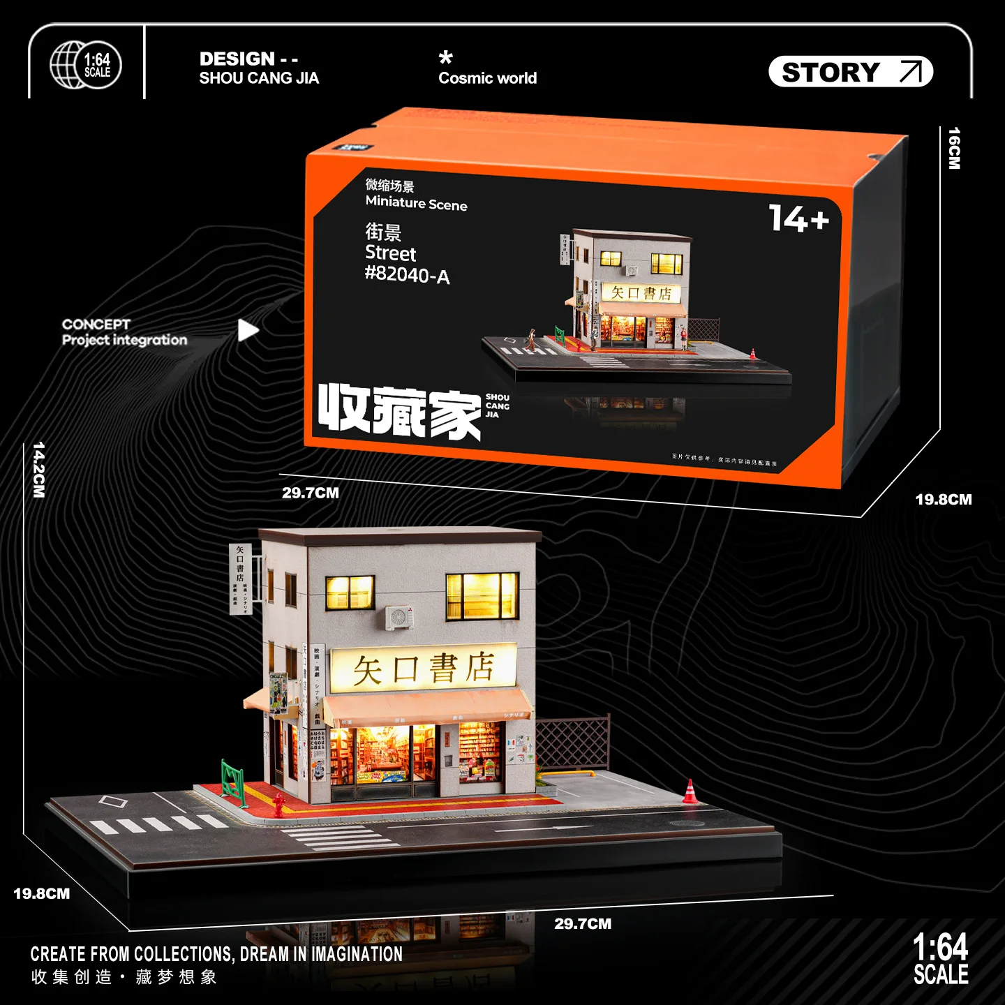 Model Pemandangan Gedung Toko  - Photography Lighting Simulation ulasan dan harga