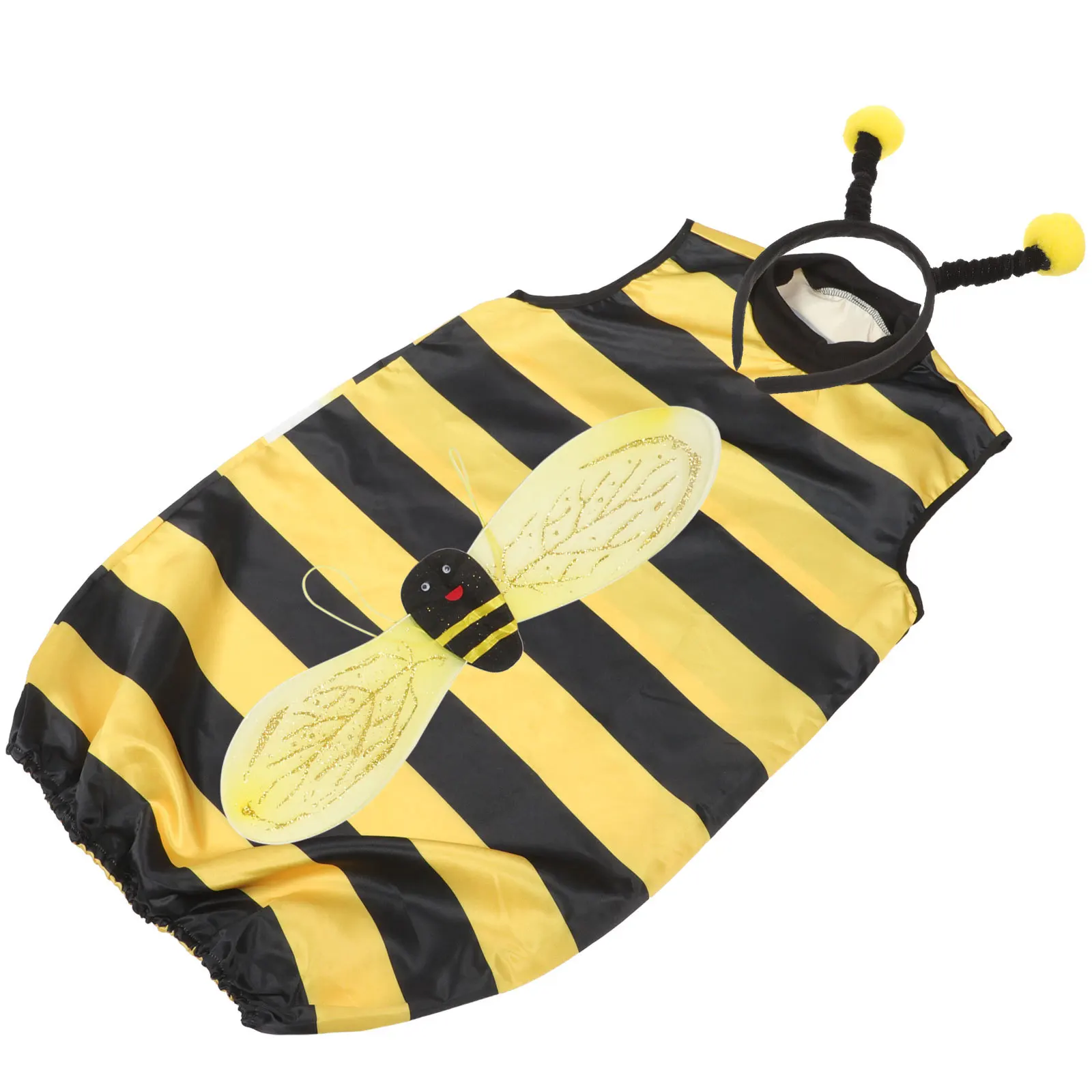 

Unique Bee Costume Dress up Prop Theme Party Cosplay Performance Wing Accessories Props