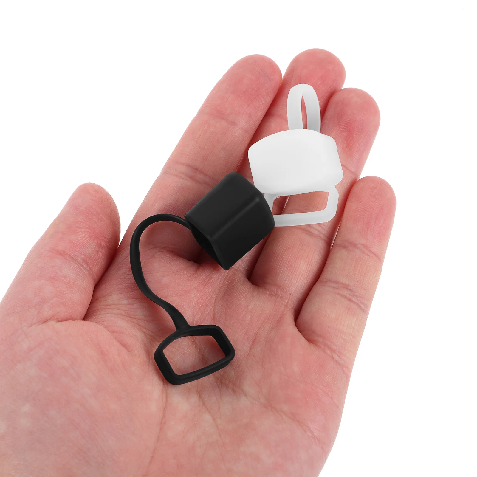 

10pcs Kazoo Silicone Protective Cover Transparent Black Durable Full Coverage Fit For Kazoo Lightweight Portable Case Shield