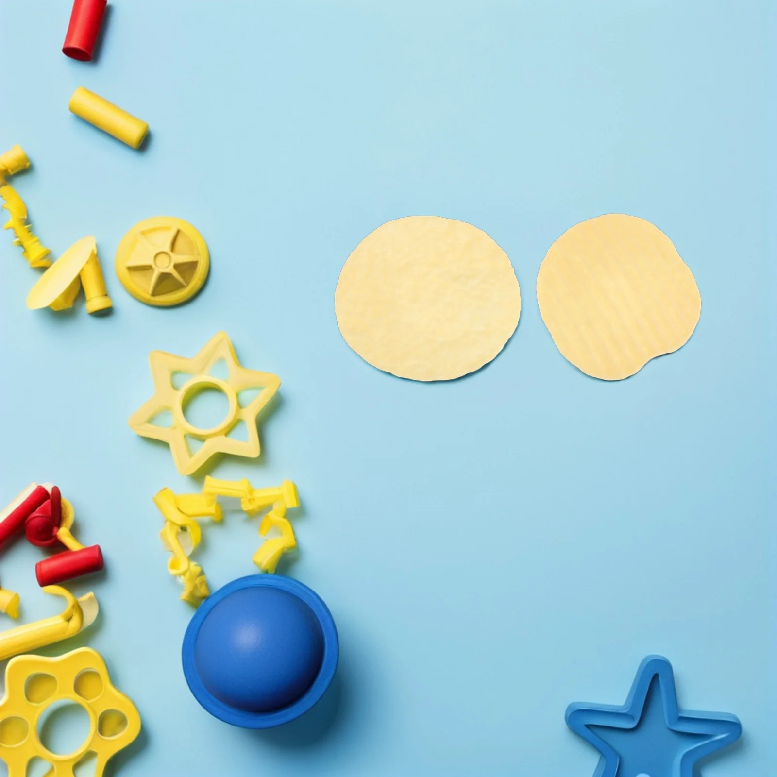 20 قطعة رقائق البطاطس وهمية الدعائم 1:1 مقياس واقعية بولي كلوريد الفينيل الغذاء عرض محاكاة الغذاء للعب التظاهر الطرف الديكور التصوير الفوتوغرافي