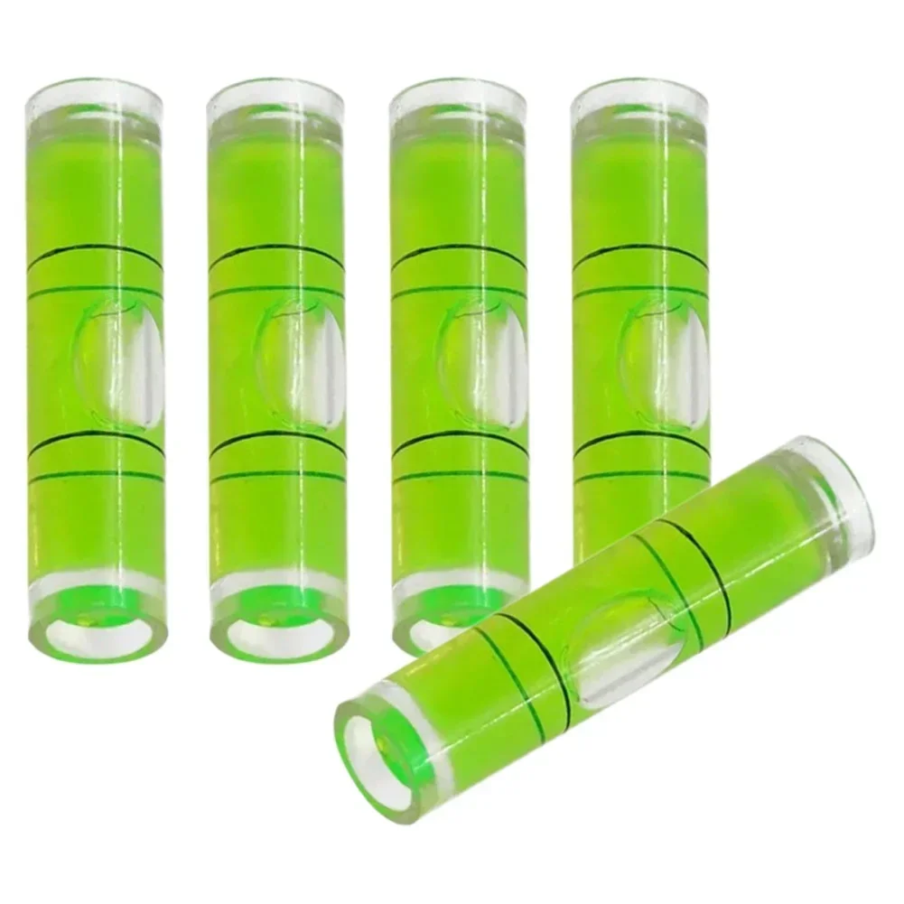 5 Stuks Precisie Bubble Mini -Spirit Level Bubble Set Bubble Klem Level Bullseye Level Mini Balancer-Waterpas Meetkit