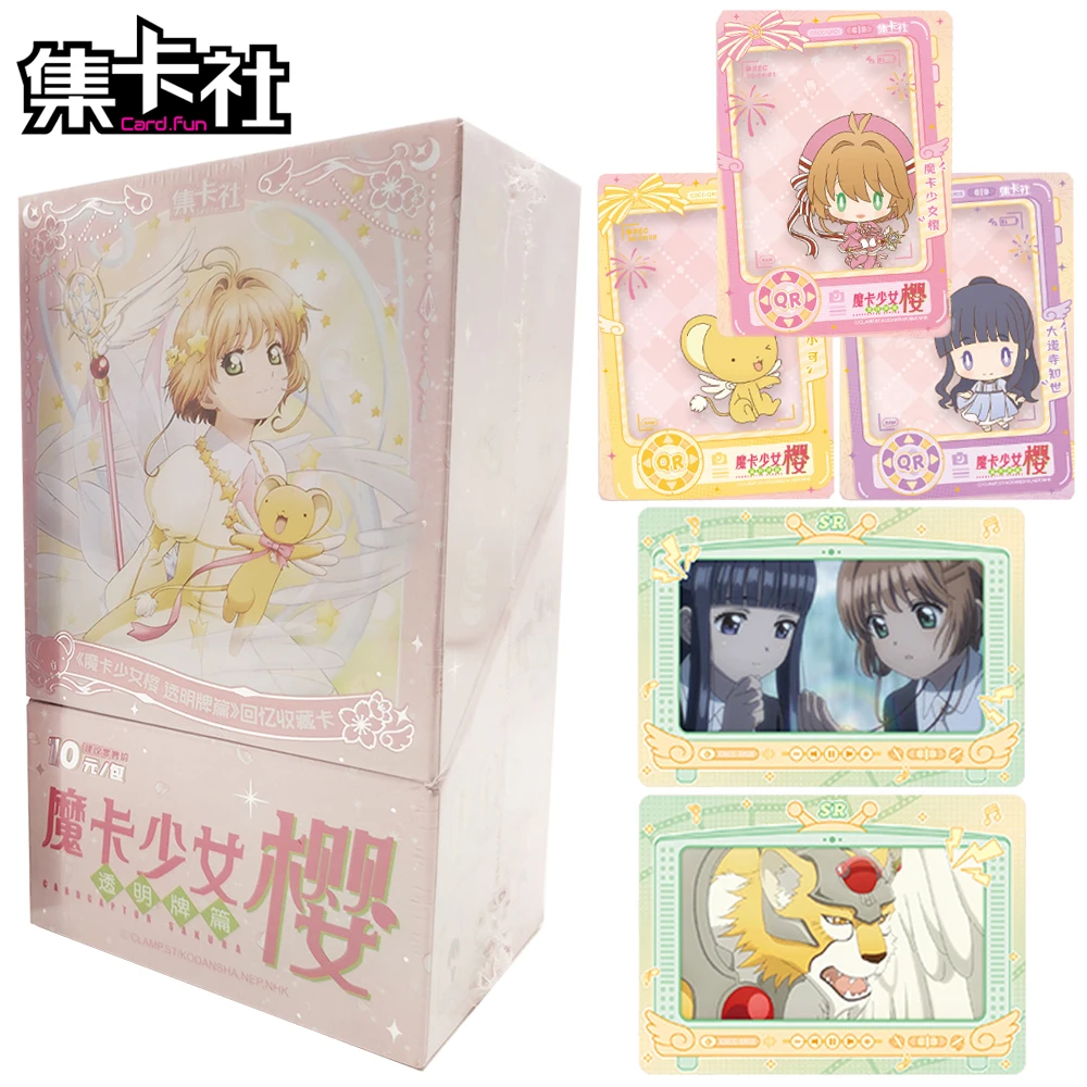 

Новый CARDFUN, оригинальная коллекционная карта Cardcaptor Sakura, волшебная боевая девушка, аниме, захватывающая карта моментов, забавный семейный подарок