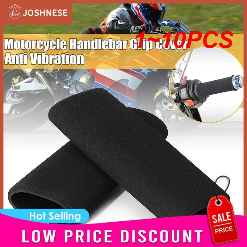 1~10PCS Grip Puppies Motorcycle Grip Covers Foam Comfort Handlebar Grips UK-shipping Handlebar Cover