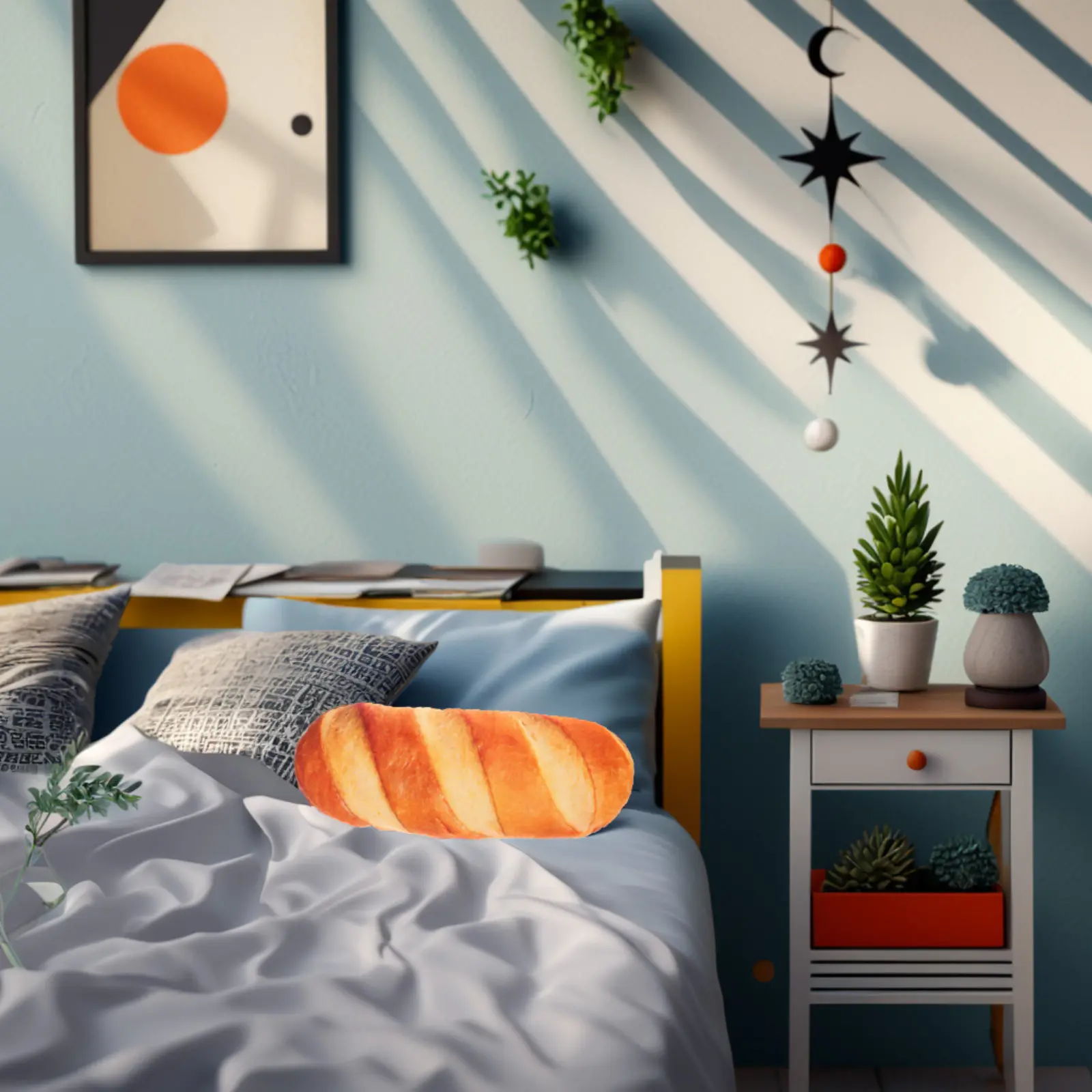 

Подушка-имитация хлеба 3D: подушка-тост с маслом, мягкая подушка для поясницы, забавный декор для дома, подушка-обнимашка