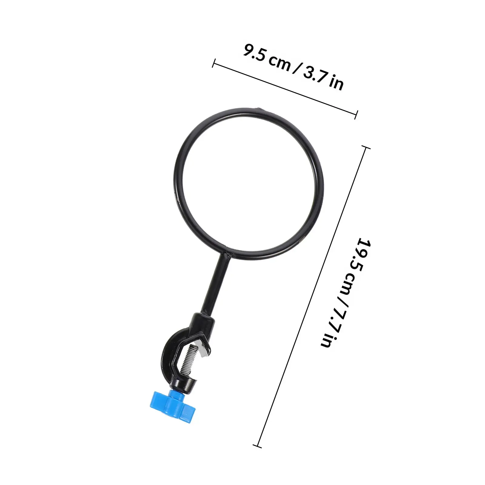 3Pcs Laboratory Set High-Quality Iron Retort Ring Corrosion Resistant Sturdy for Lab Bench Factory Use Support view 3