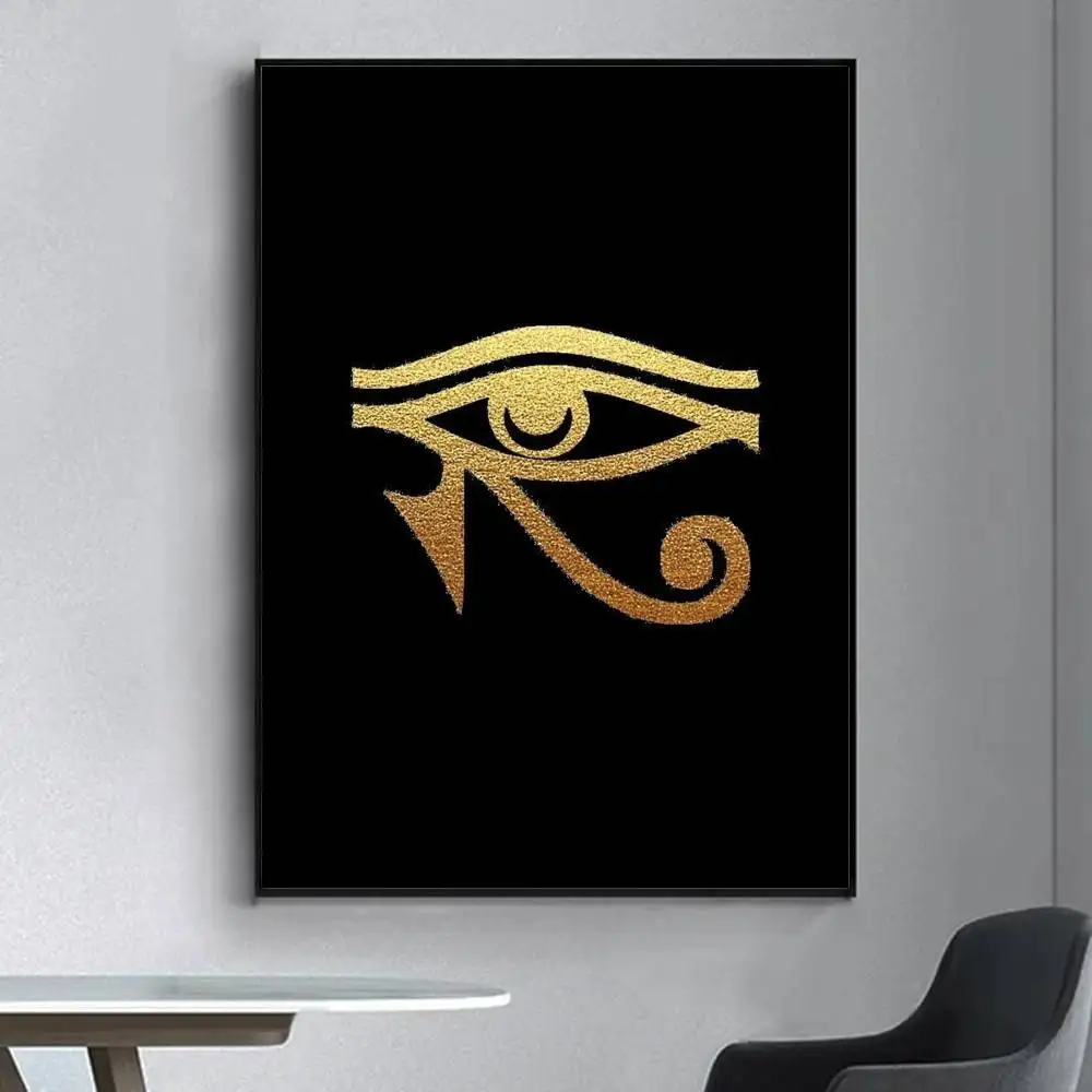 Ancient Egypt Eye Of Horus Poster wall stickers -suitable for all rooms perfect gift