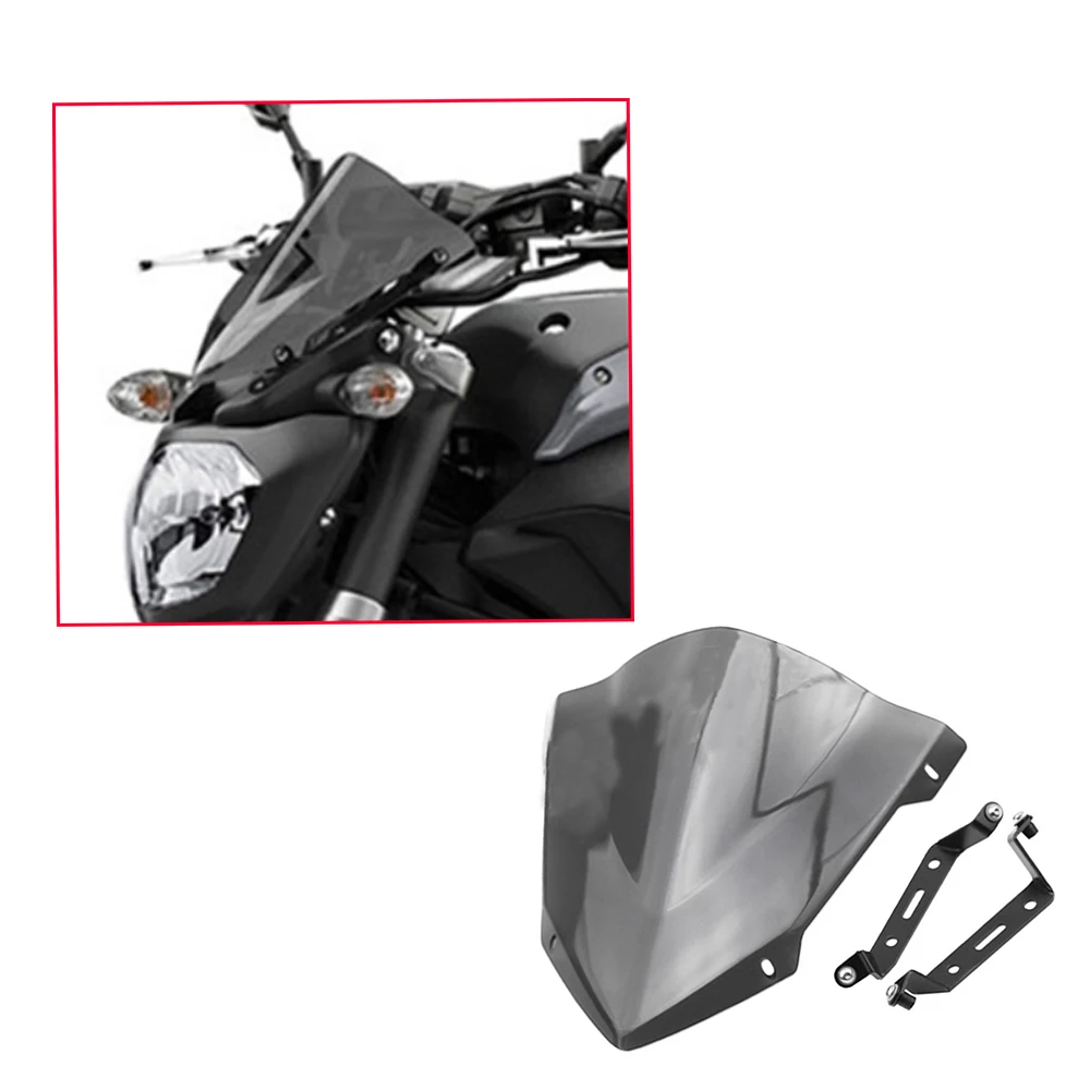 

Motorcycle Modified Windshield For Yamaha MT-07 FZ-07 2018-2019 Motorcycle Accessories Wind Deflectors Shield Parabrisas