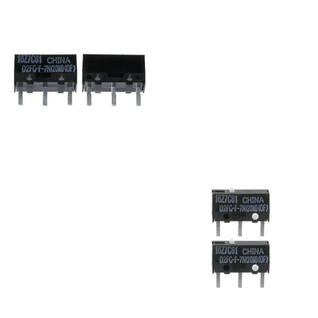  Mouse Micro Switch for Gaming Mice Switches Buttons Short Stroke 3Pins 2Pcs