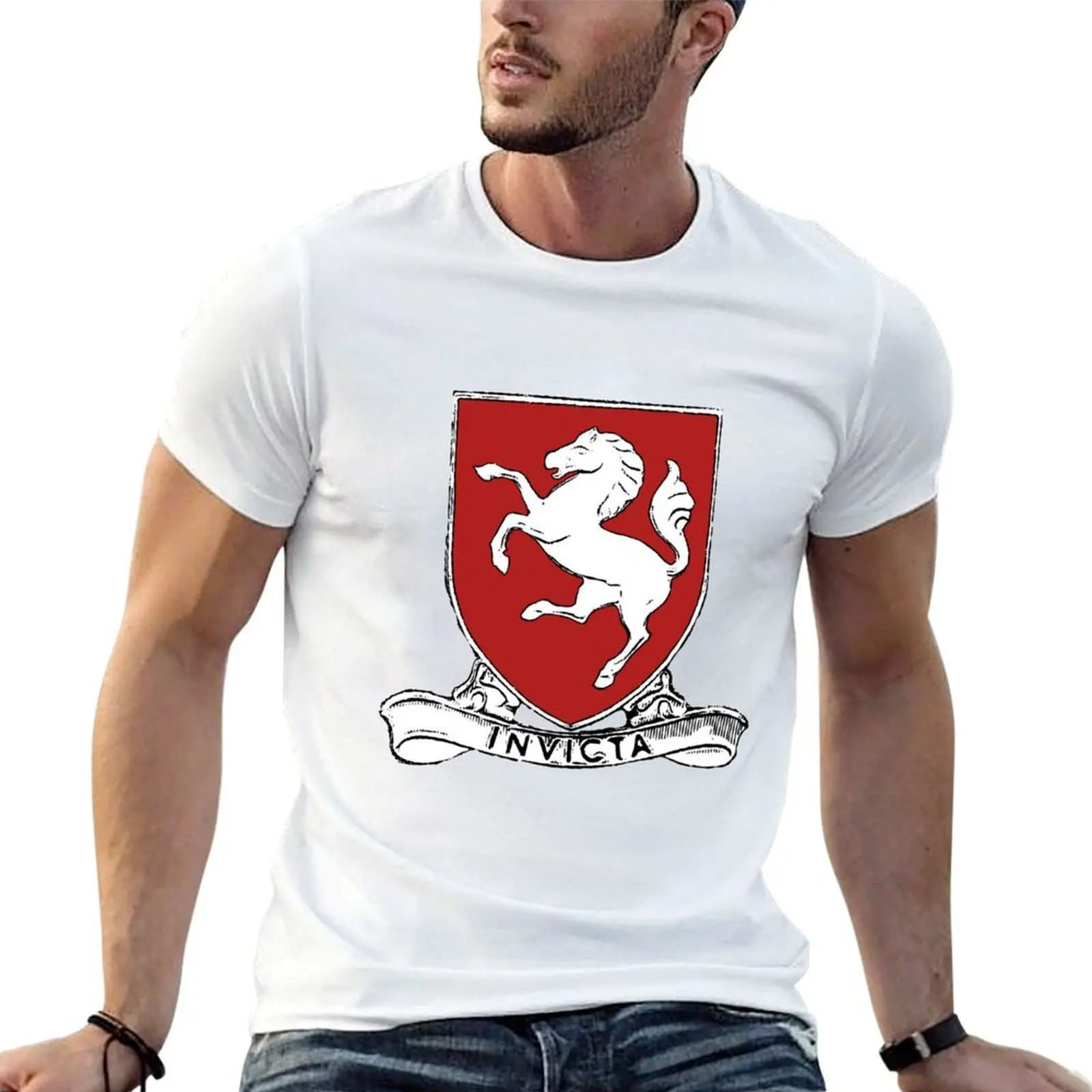 

Kent Invicta T-Shirt man t shirts graphic t shirt man cotton T-Shirt